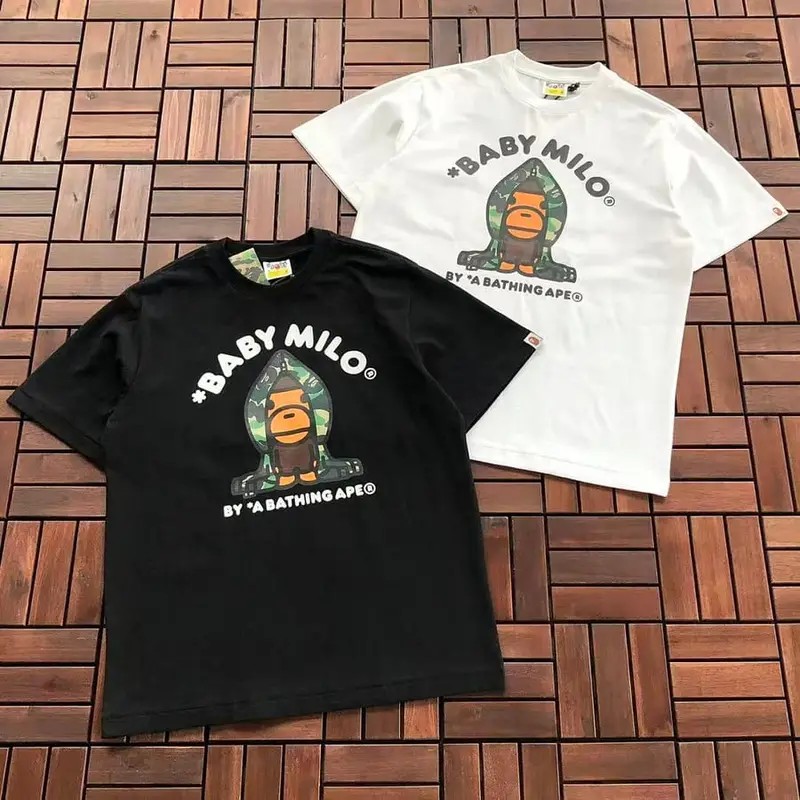 ￥~109 BAPE T-SHIRT 55071411 (im 185CM 80KG iwear size M in the photo)