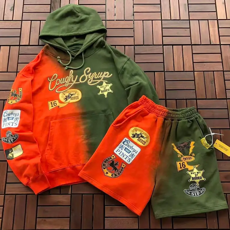 TOP￥~268 PANTS￥~219 TH🔥T'S A AW🔥UL L🔥T OF C.. HOODIE SHORTS 55071717