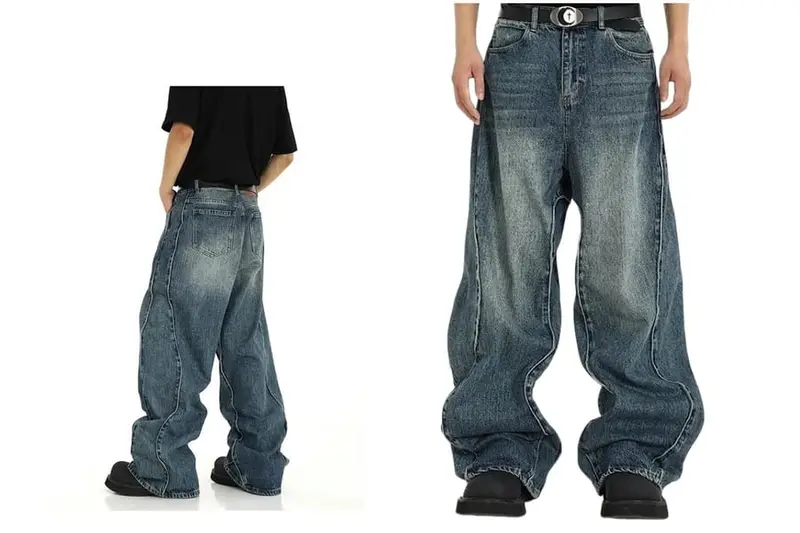 Wide-leg jeans