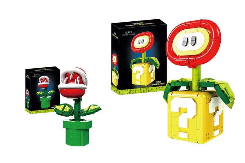 Lego 【Mario Fire Flower】