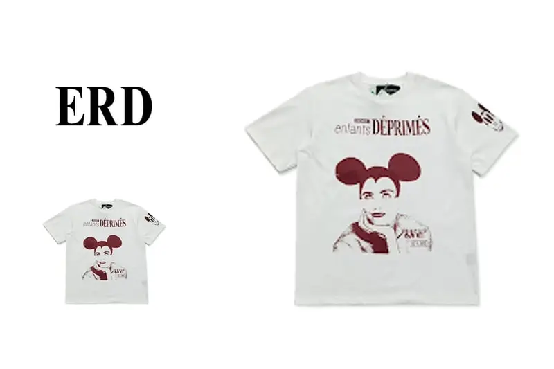 ERD Mickey T-shirt Tee