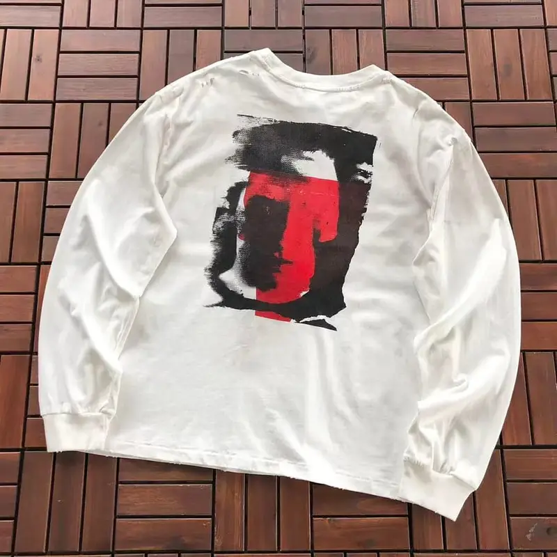 ￥ ~ 135 SAINT MICHAEL LONG-SLEEVE 55070370 (im 185CM 70KG iwear size S in the photo)
