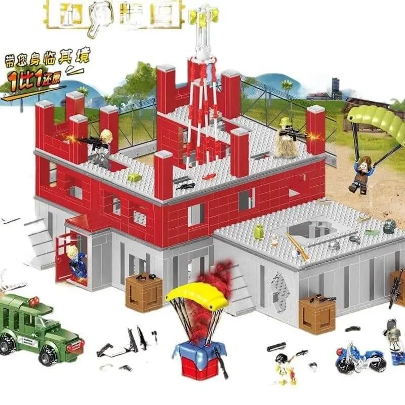 LEGO-compatible *PUBG* / *Game for Peace* series building block sets