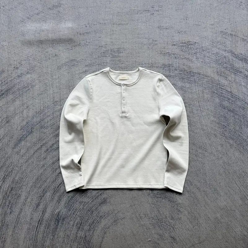 *5 Serafino Longsleeve white