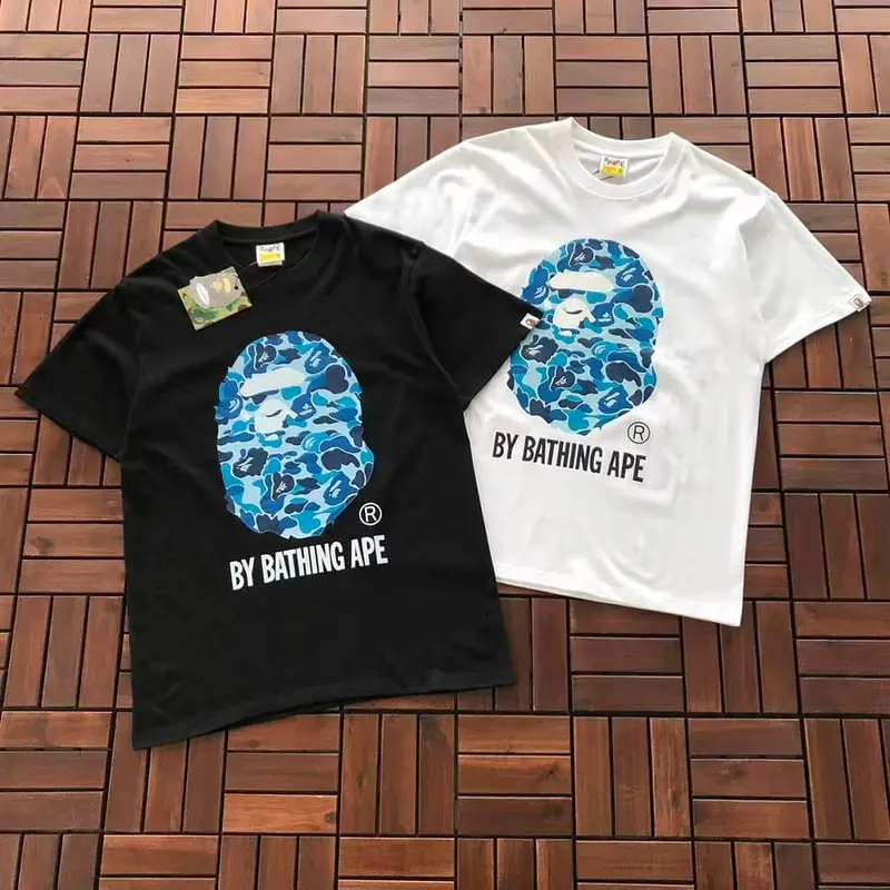 ￥~79 BAPE T-SHIRT 77063042 (im 185CM 70KG iwear size M in the photo)