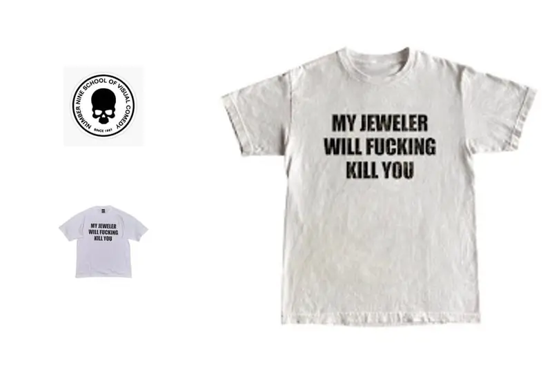 Number Nine Jewerel T-shirt Tee