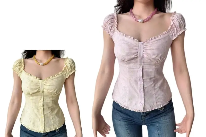 French-style shirt
