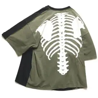 Kapital Two Tone Bone Tee