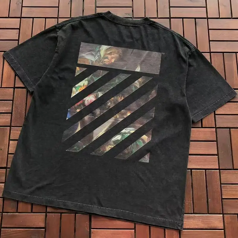 ￥~115 O🔥🔥-W🔥🔥TE T-SHIRT 55080701 (im 185CM 80KG iwear size XL in the photo)