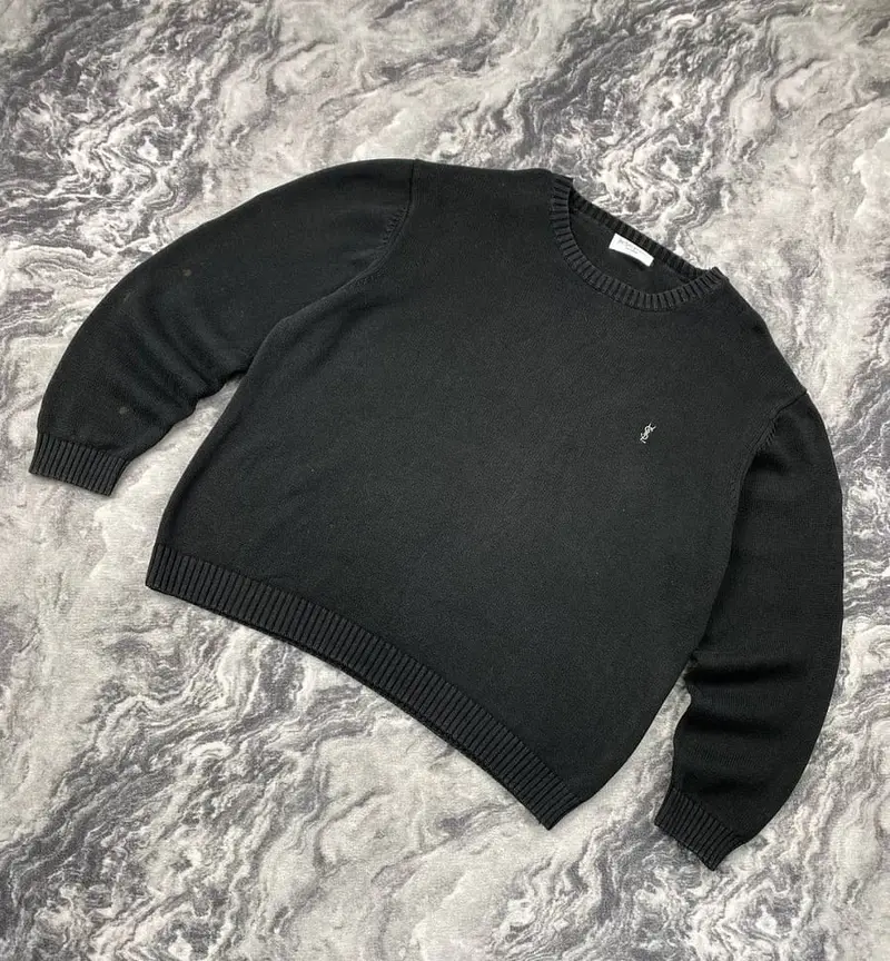 YSL Vintage Knit - Black