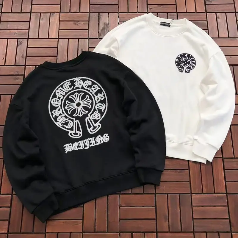 ￥~179 CH🔥OM🔥 HE🔥RTS SWEATER 55081001 (im 185CM 70KG iwear size M in the photo)
