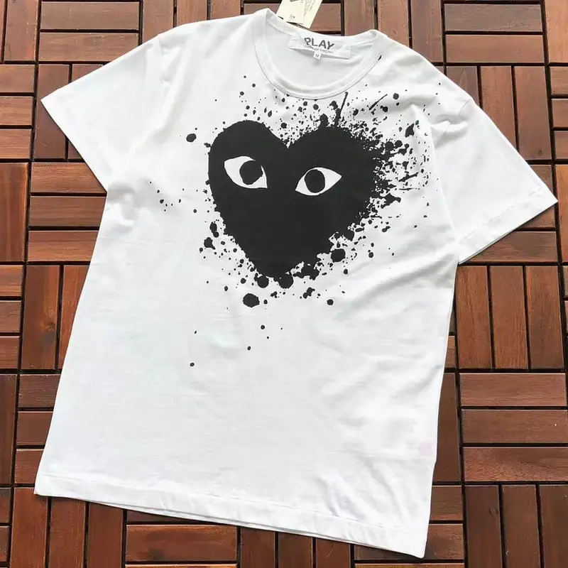 ￥ ~ 95 CDG T-SHIRT 55070359 (im 185CM 70KG iwear size M in the photo)