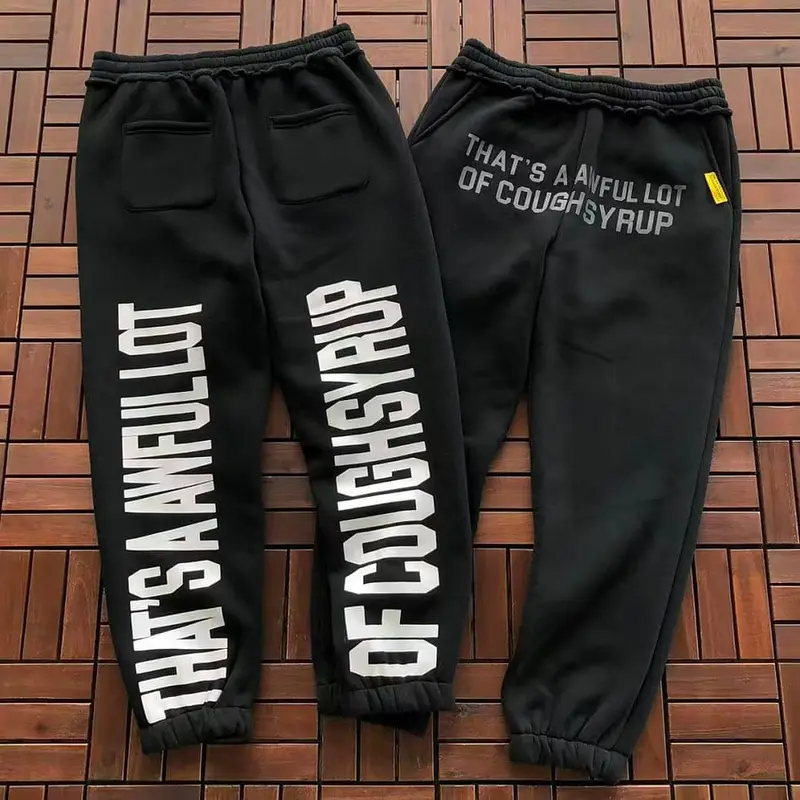 ￥~125 TH🔥T'S A AW🔥UL L🔥T OF C..TROUSERS FLEECE 77070315