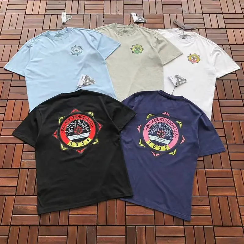 ￥~89 P🔥LA🔥E T-SHIRT 55070123 (im 185CM 70KG iwear size M in the photo)