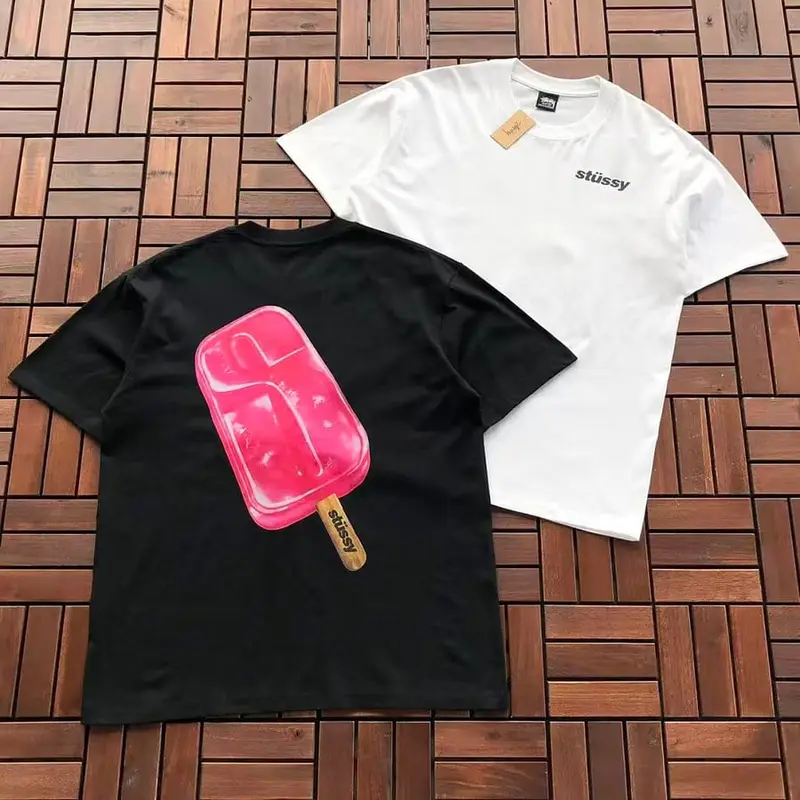 ￥~79 ST🔥S🔥Y T-SHIRT 77072813 (im 185CM 80KG iwear size M in the photo)