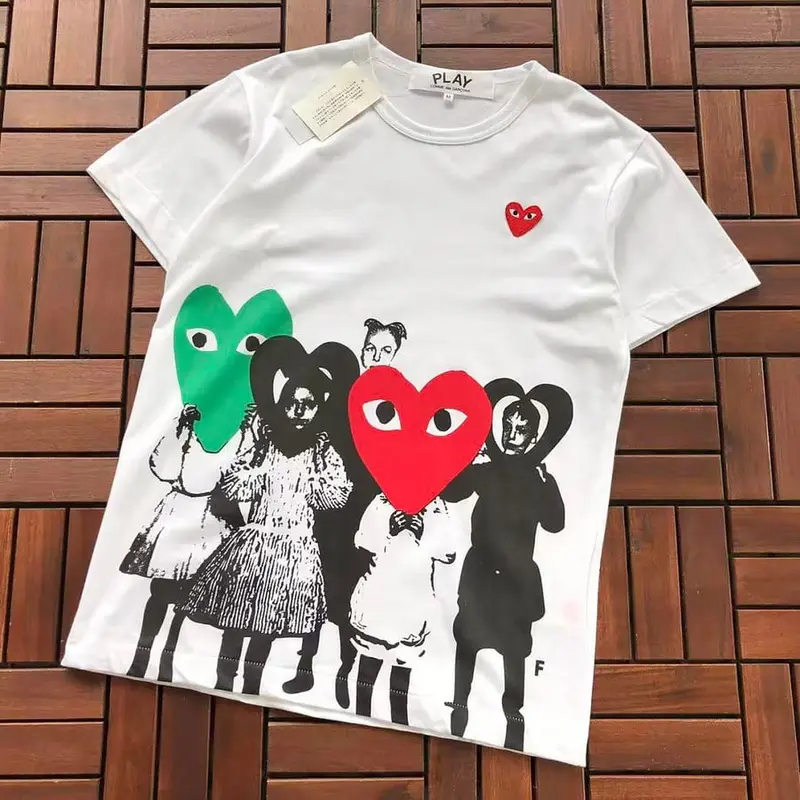 ￥~95 CDG T-SHIRT 55070356 (im 185CM 70KG iwear size M in the photo)