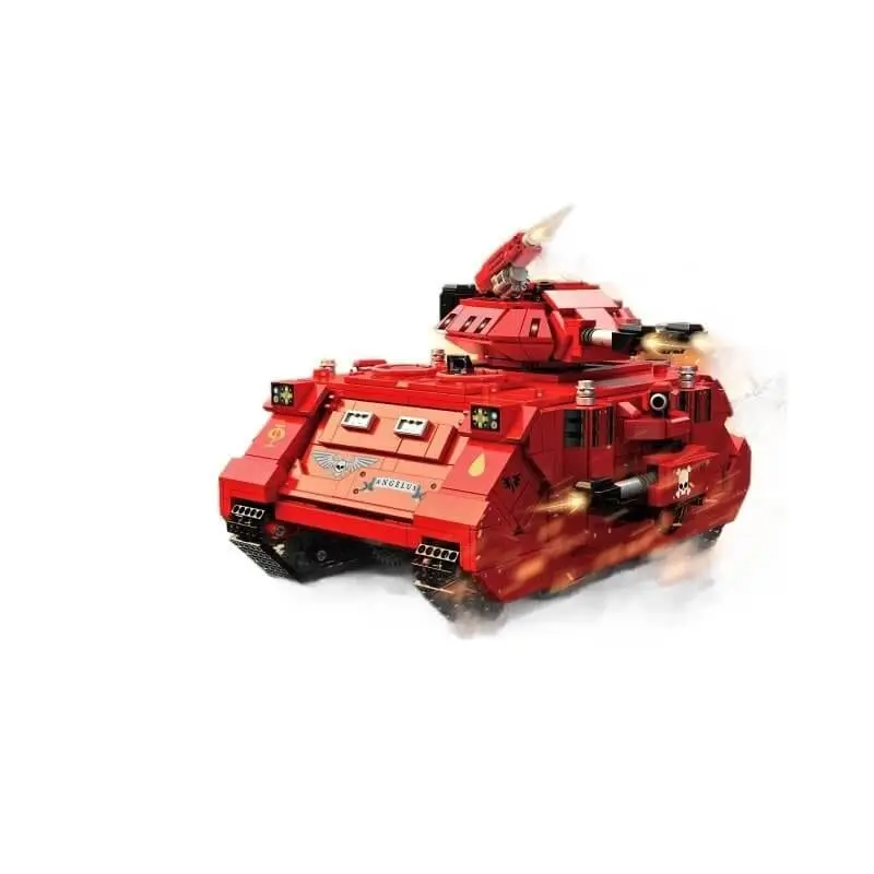 Remote-controlled Predator Tank building block set (Lego-compatible)