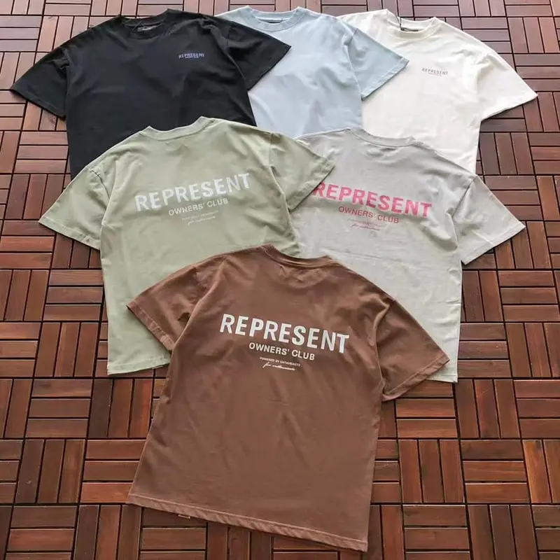 ￥~109 REPRESENT T-SHIRT 77071201 (im 185CM 70KG iwear size S in the photo)