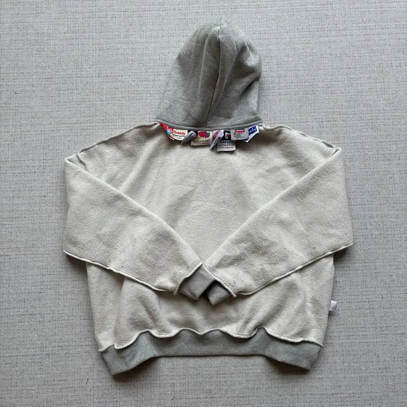greedy zip hoodie