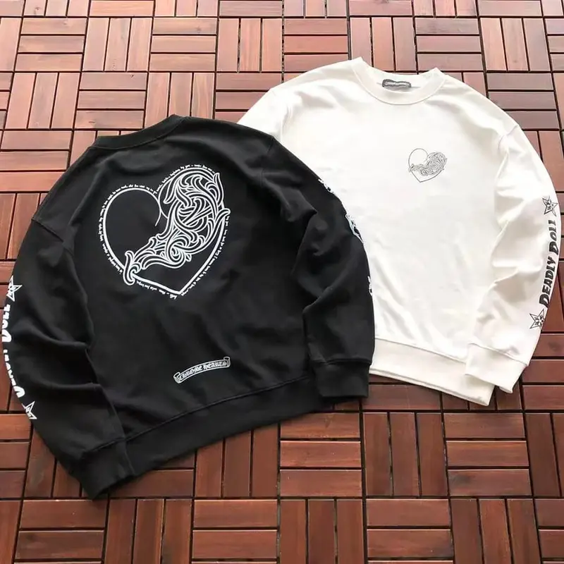 ￥~219 CH🔥OM🔥 HE🔥RTS SWEATER 66080420 (im 185CM 70KG iwear size L in the photo)