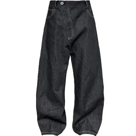 JCAESAR 12oz Raw Denim Banana Jeans