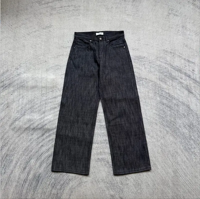 C*le Ivy slub indigo jeans