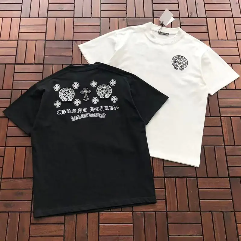 ￥ ~ 125 CH🔥OM🔥 HE🔥RTS T-SHIRT 55062922 (im 185CM 70KG iwear size L in the photo)