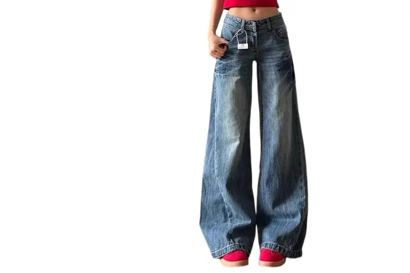 Low-rise jeans