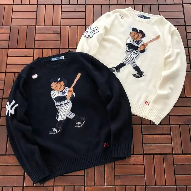 ￥~298 RA🔥PH🔥AU🔥EN & MLB SWEATER 66070725 (im 185CM 70KG iwear size M in the photo)