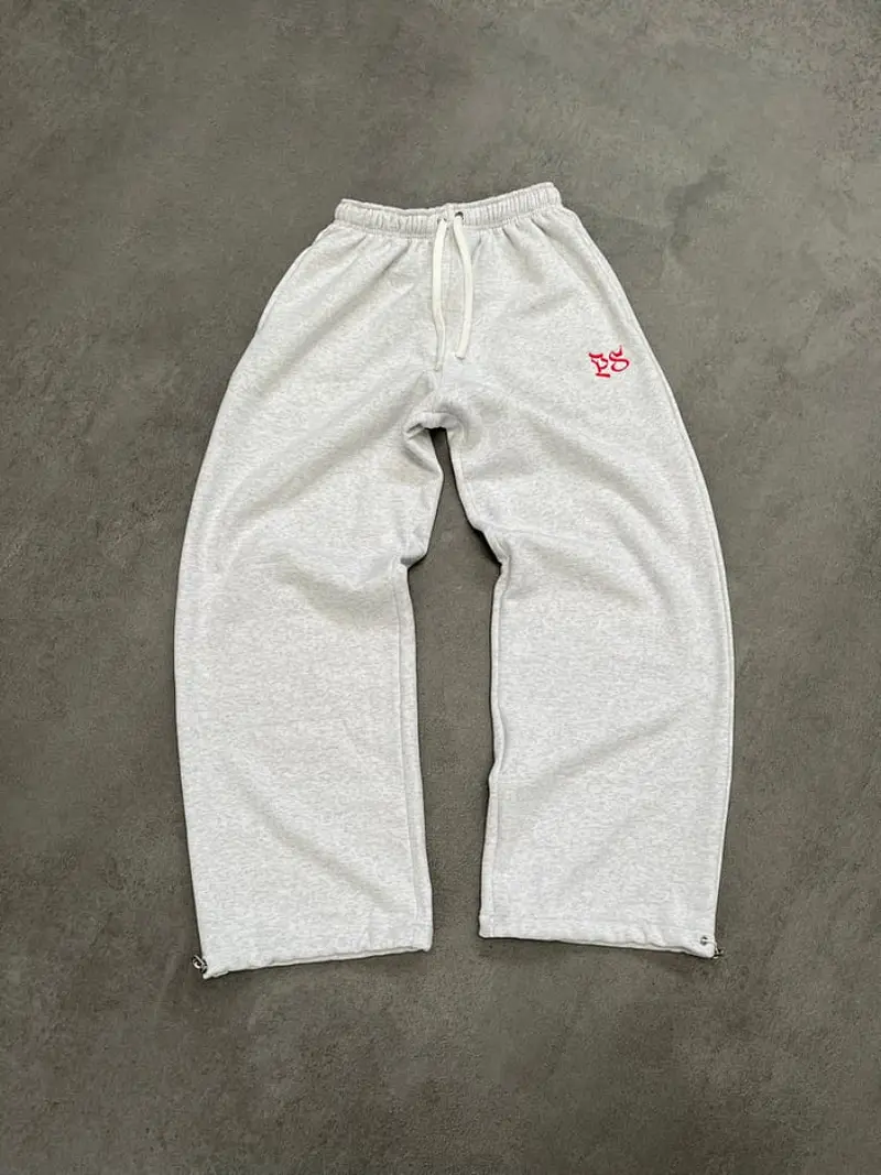 Pepe studio light gray baggy joggers