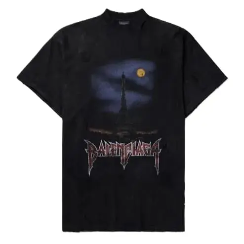 Balenciaga Paris Moon Tee