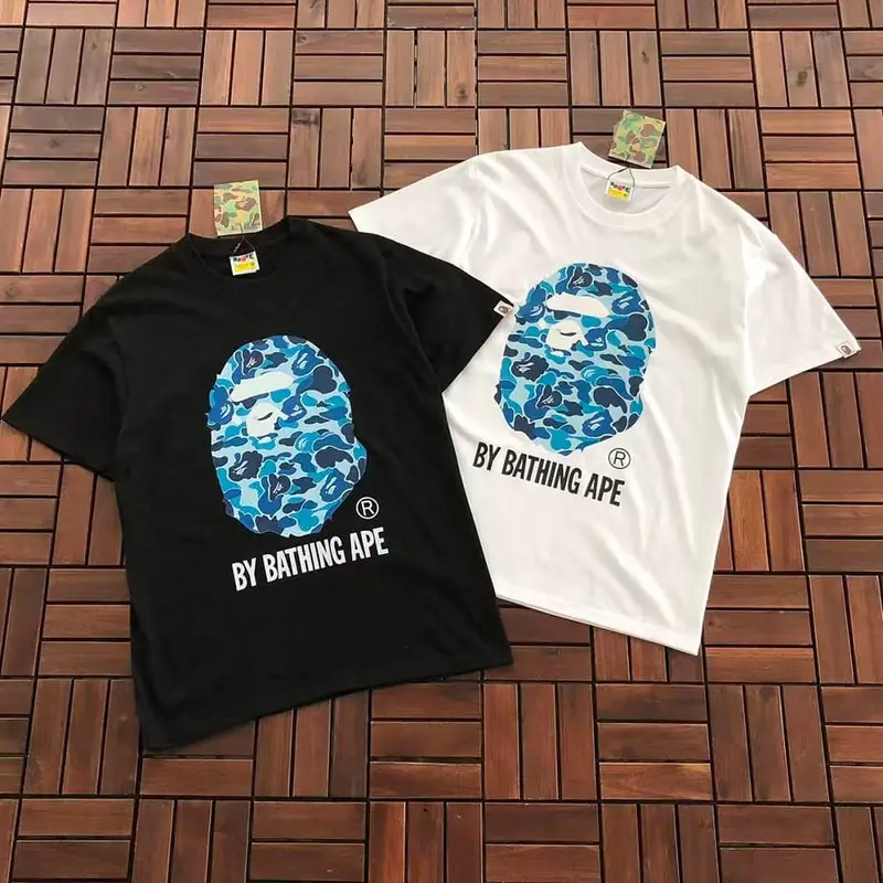 ￥~89 BAPE T-SHIRT 55050615 (im 185CM 70KG iwear size M in the photo)