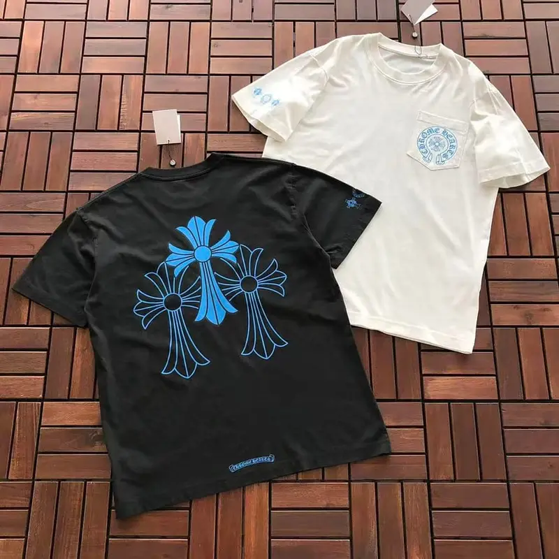 ￥~109 CH🔥OM🔥 HE🔥RTS T-SHIRT 55022532 (im 180CM 68KG iwear size S in the photo)