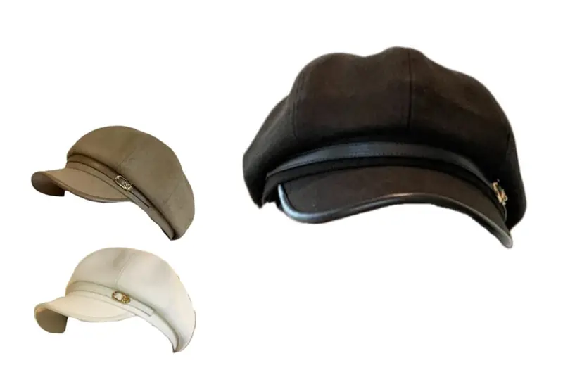 Retro British style painter hat