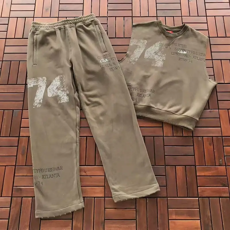 TOP ￥~135 PANTS￥~139 C🔥RT🔥🔥Z VEST TROUSERS FLEECE 77072195