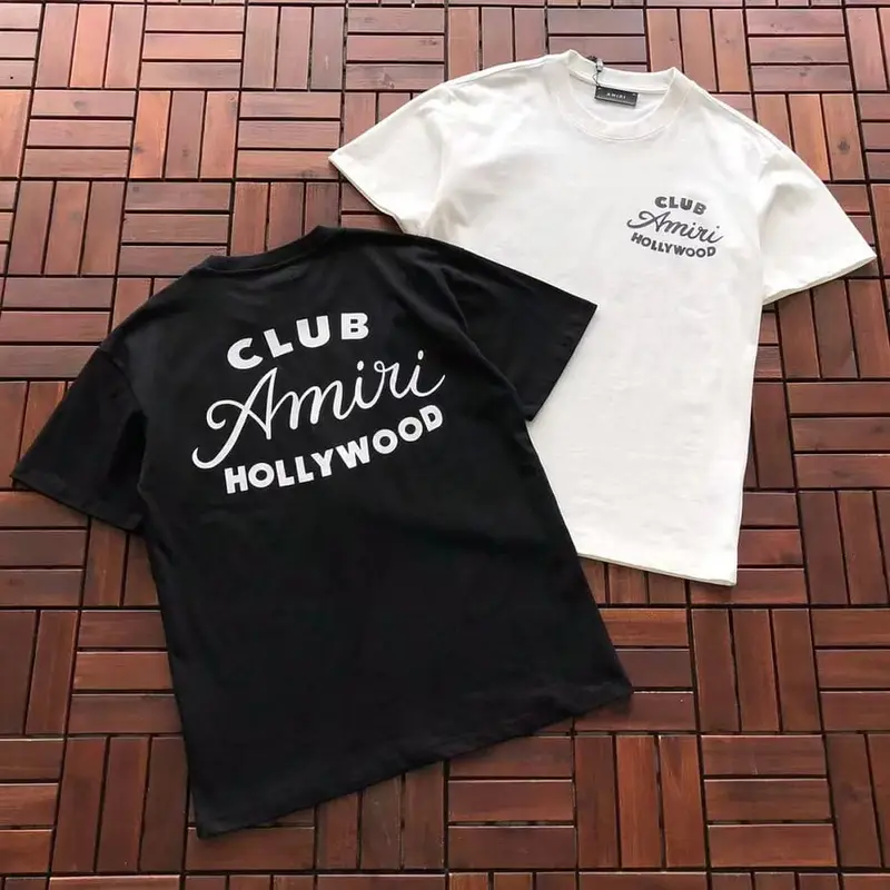 ￥~89 AMIRI T-SHIRT 77072102 (im 185CM 70KG iwear size M in the photo)