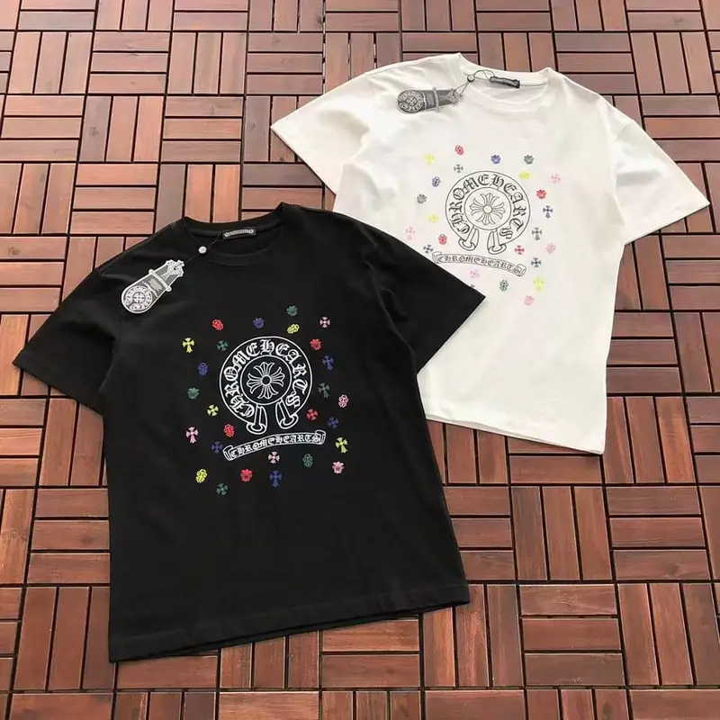 ￥~115 CH🔥OM🔥 HE🔥RTS T-SHIRT 77070221 (im 185CM 80KG iwear size L in the photo)
