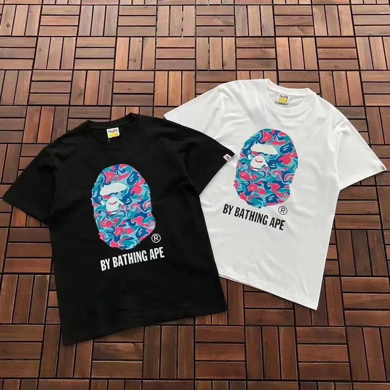 ￥~79 BAPE T-SHIRT 77070831 (im 185CM 70KG iwear size M in the photo)