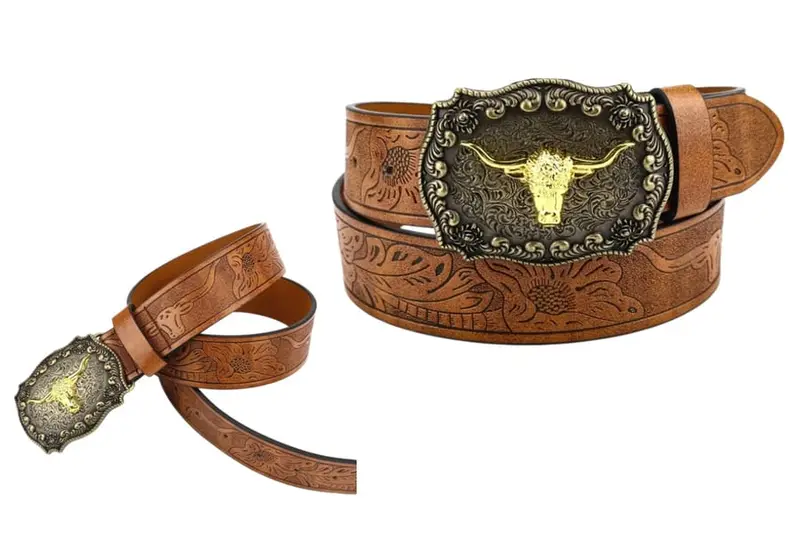Western cowboy style belt