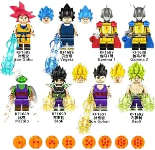 Lego Dragon Ball Z Figures