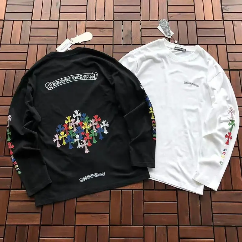 ￥~119 CH🔥OM🔥 HE🔥RTS LONG-SLEEVE 66073140 (im 185CM 70KG iwear size L in the photo)