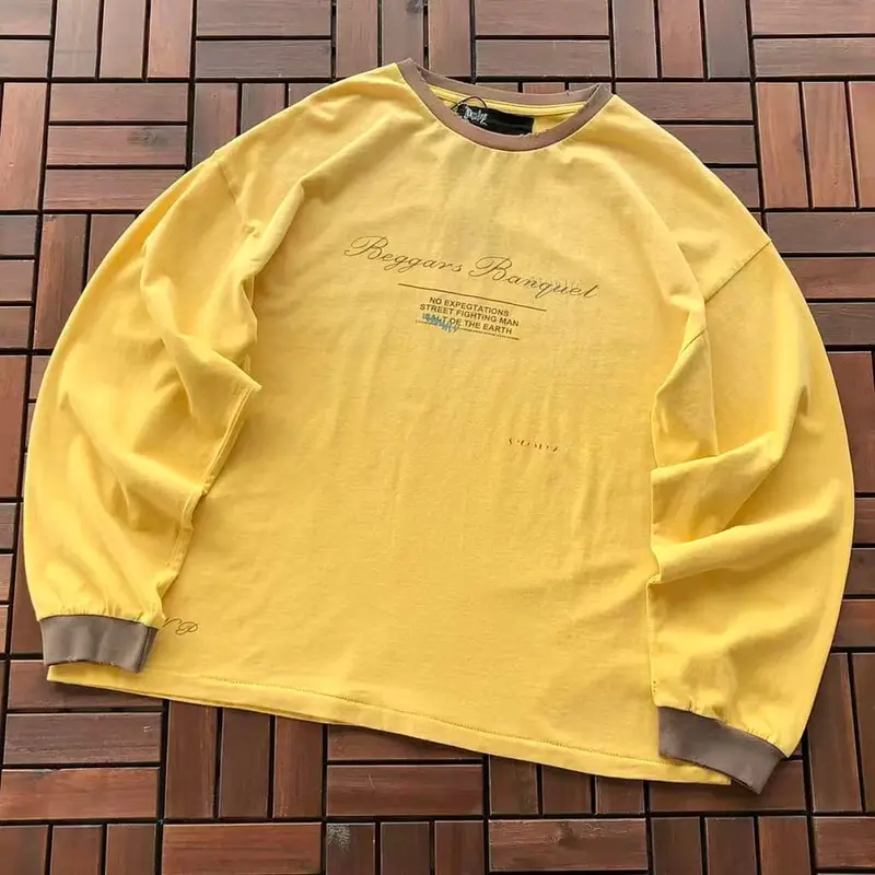 ￥~99 VINTAGE LONG-SLEEVE 77080512 (im 185CM 80KG iwear size M in the photo)