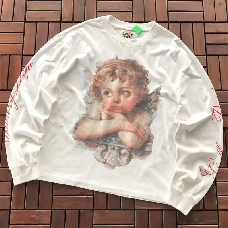￥ ~ 135 GALLERY DEPT LONG-SLEEVE 55070377 (im 185CM 70KG iwear size S in the photo)