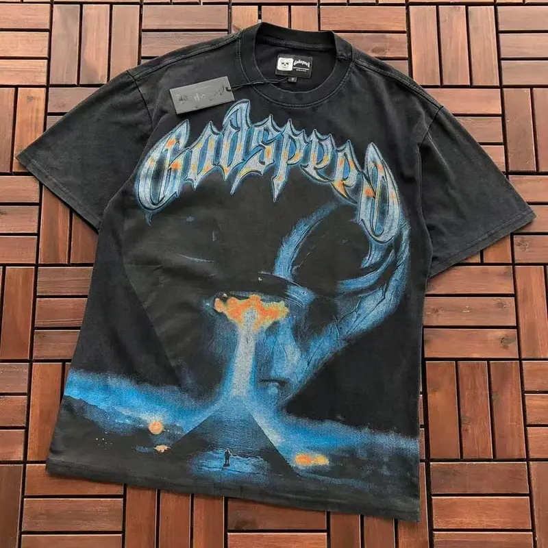 ￥ ~ 109 GODSPEED T-SHIRT 55071569 (im 185CM 80KG iwear size S in the photo)