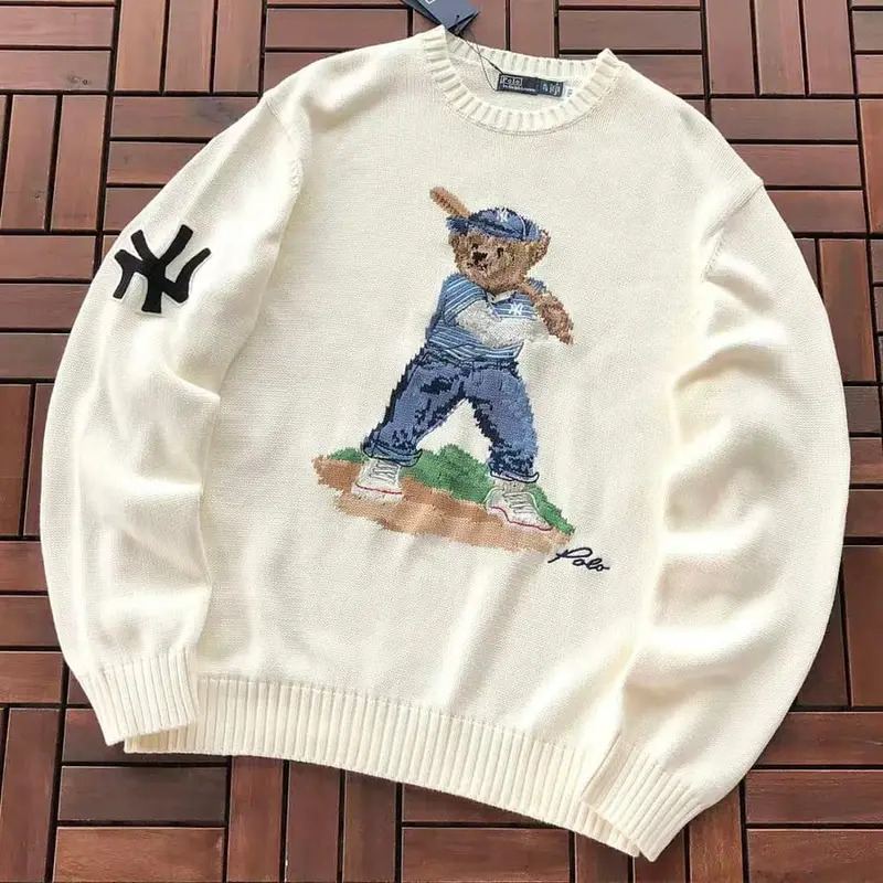 ￥~246 RA🔥PH🔥AU🔥EN & MLB SWEATER 66070517 (im 185CM 80KG iwear size XL in the photo)