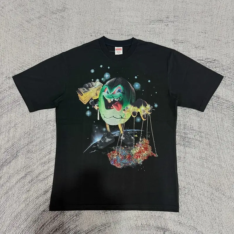 Supreme/SALEM World Money Tee Black