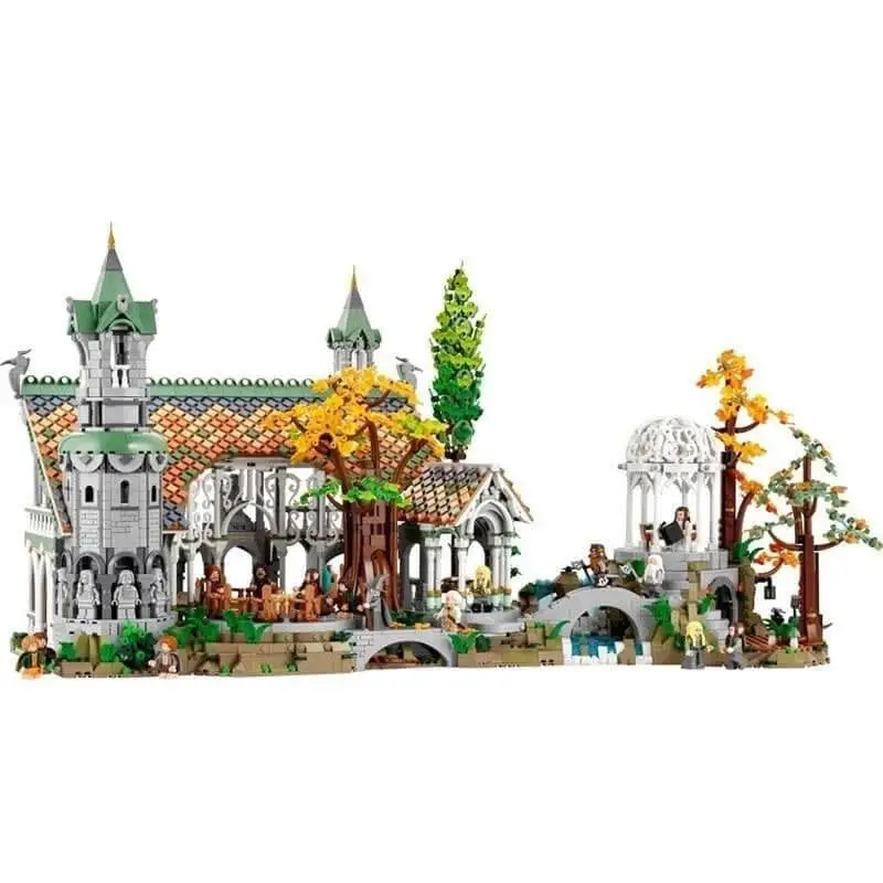 LEGO-Compatible *Lord of the Rings* / *The Hobbit* Rivendell Castle Model Building Block Toy Gift