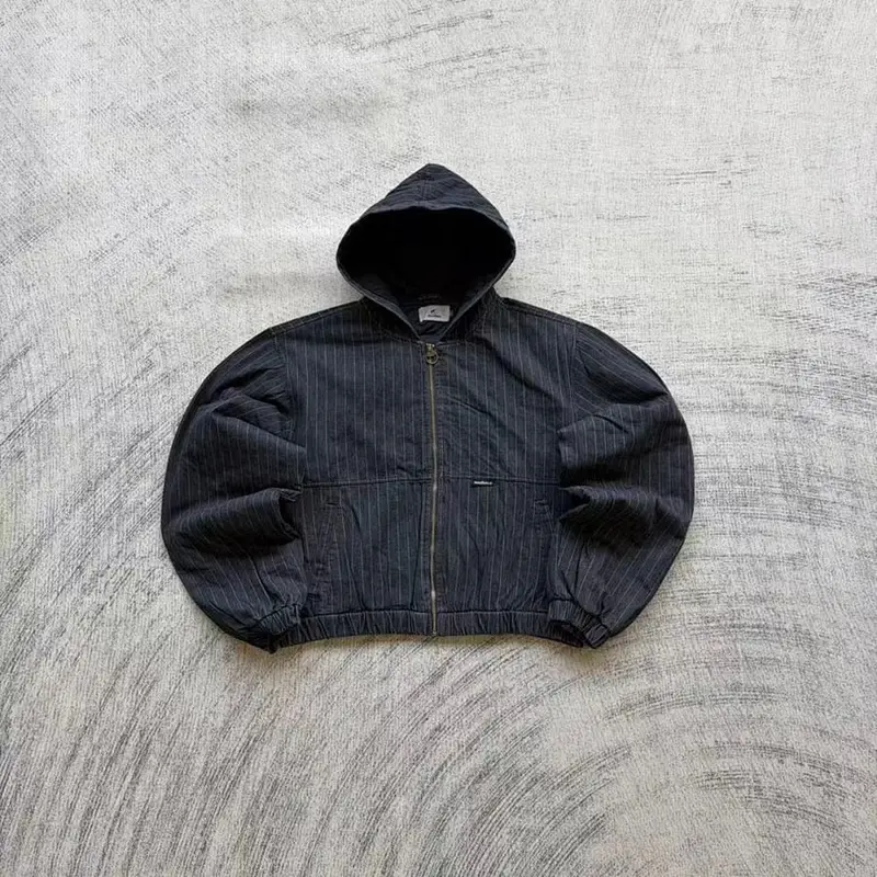 Sc*ffers Pinstripe Black Jacket （New drop!）
