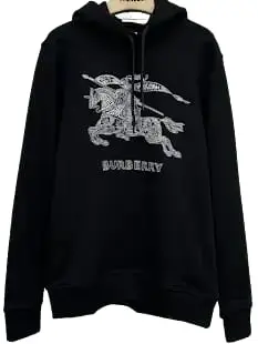 Burberry Horse Knight Logo Hoodie