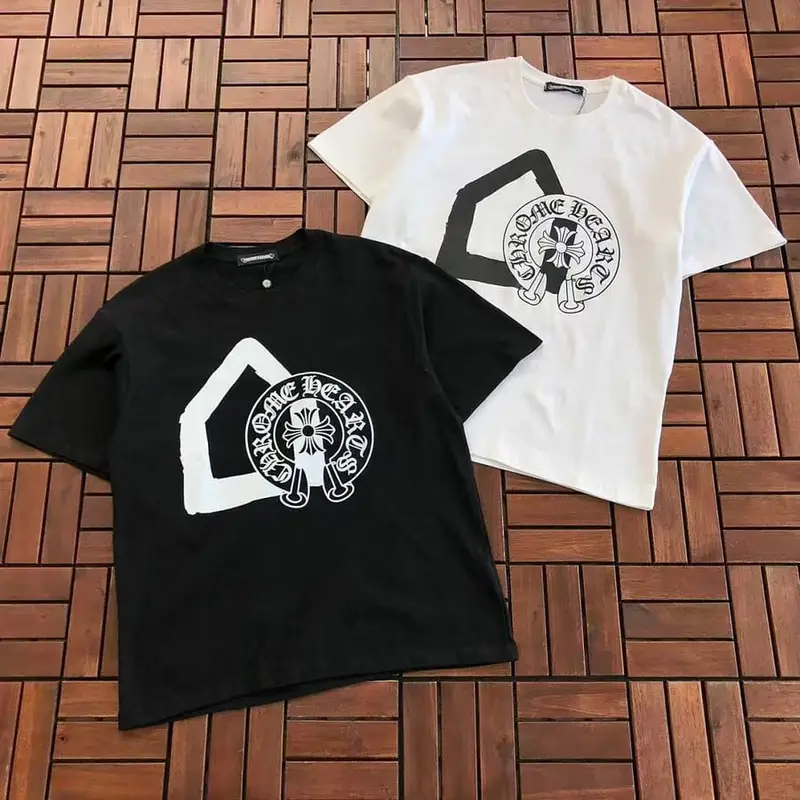 ￥~85 CH🔥OM🔥 HE🔥RTS & DSM T-SHIRT 77081102 (im 185CM 70KG iwear size M in the photo)